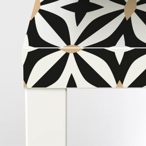 Sticker Ikea Lack Carreaux De Ciment 35x35cm