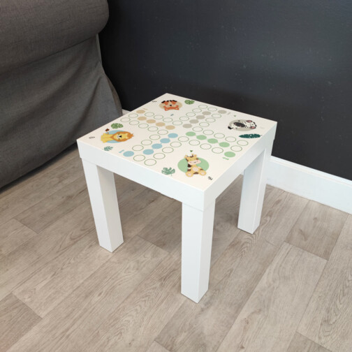 Sticker Ikea Lack Jeu De Petits Chevaux Animaux 35x35cm