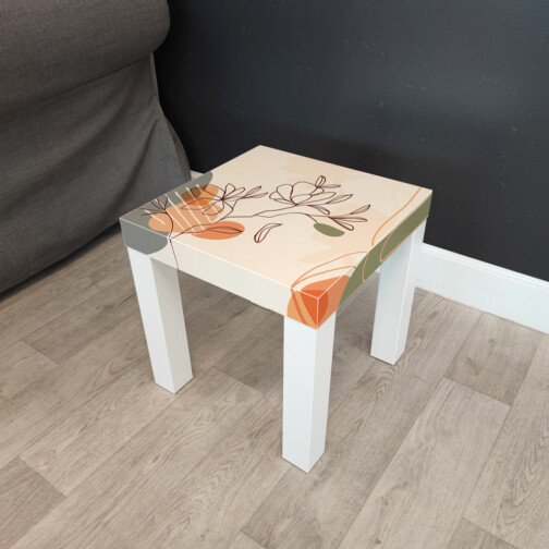 Sticker Ikea Lack Nature Abstraite 35x35cm