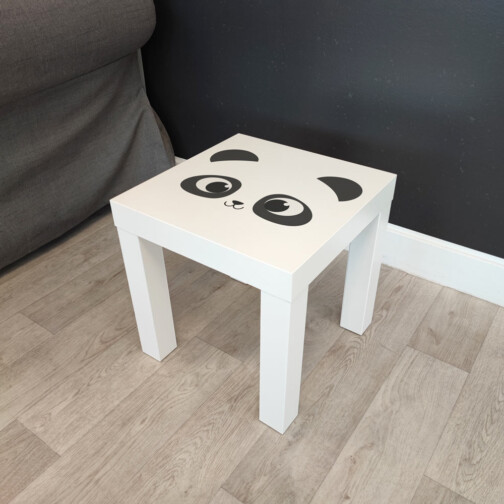 Sticker Ikea Lack Panda 35x35cm