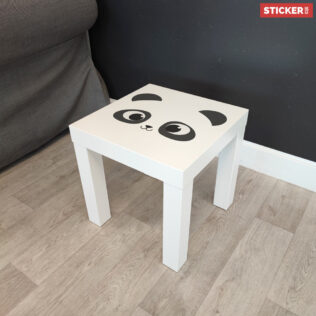 Sticker Ikea Lack Panda 35x35cm