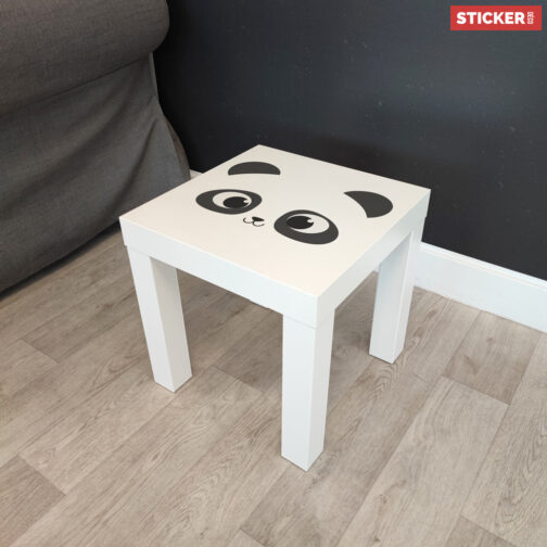 Sticker Ikea Lack Panda 35x35cm