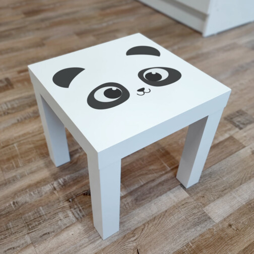 Sticker Ikea Lack Panda 35x35cm
