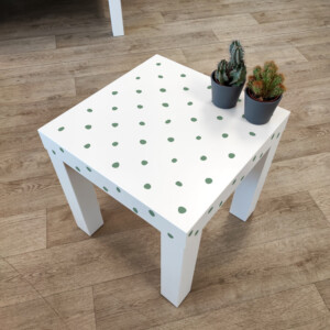 Sticker Ikea Lack Petits Pois 35x35cm