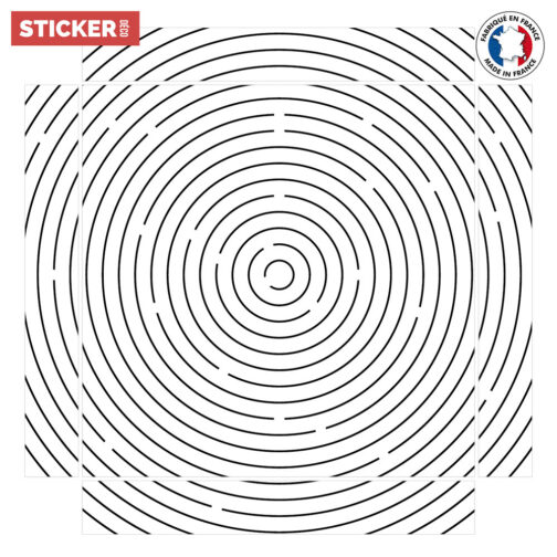 Sticker Ikea Lack Spirale 35x35cm