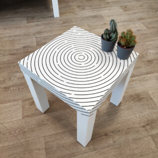 Sticker Ikea Lack Spirale 35x35cm