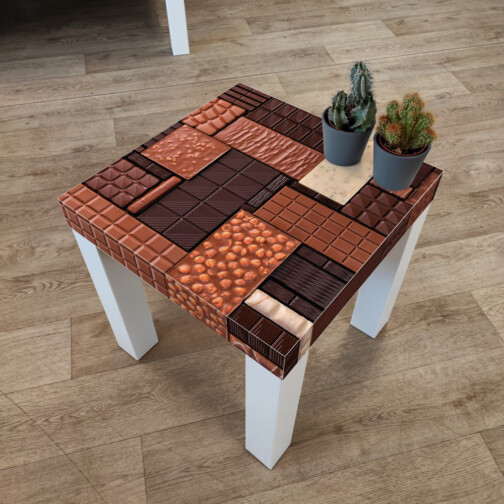 Sticker Ikea Tablettes De Chocolat 35x35cm