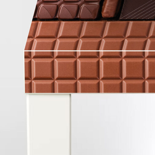 Sticker Ikea Tablettes De Chocolat 35x35cm