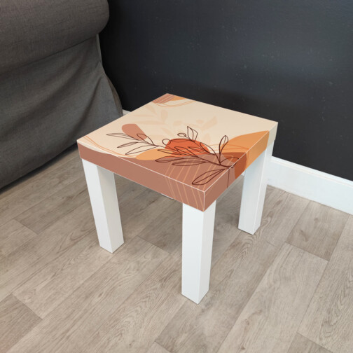Sticker Ikea Lack Terre Orange 35x35cm