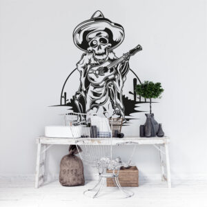 Sticker Cinco Se Mayo Guitare