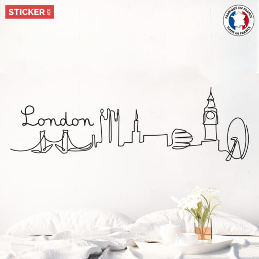 Sticker London Line Art