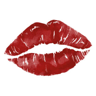 Sticker Kiss Glossy