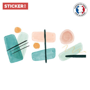 Stickers Formes Deco Pastel