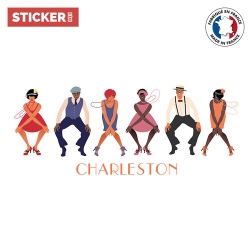 Sticker Danseurs De Charleston