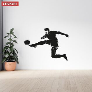 Sticker Joueur de Foot Enfant 2