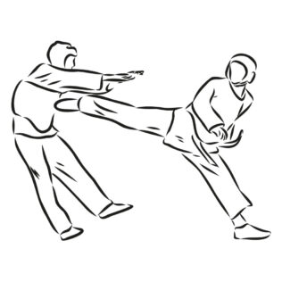 Sticker Taekwondo Yop Tchagui