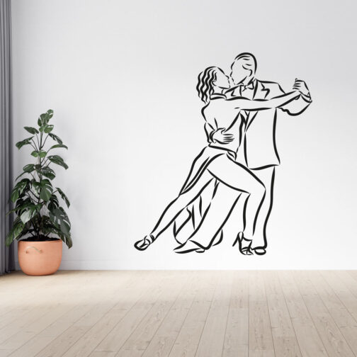 Sticker Tango Danseurs