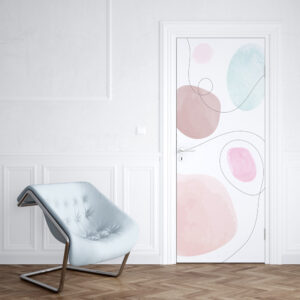 Sticker Porte Cailloux Abstraits