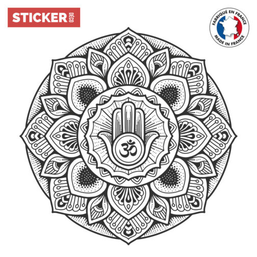 Sticker Rosace Hindouiste