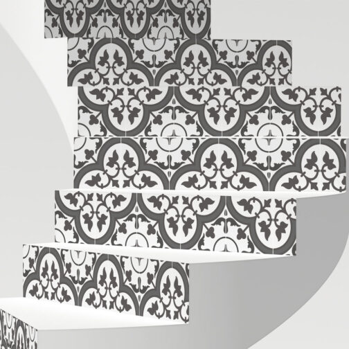 Stickers Escaliers Carrelage Marocain