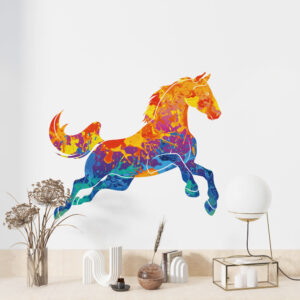 Sticker Étalon Abstrait Multicolore