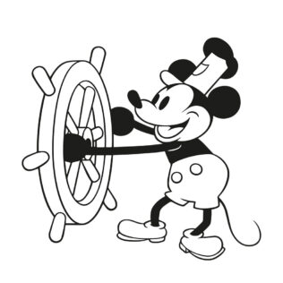 Sticker Mickey Mouse 1928