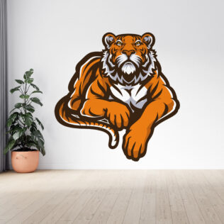 Sticker Tigre Empereur De La Jungle