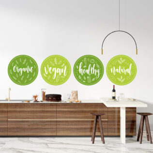 Sticker Insignes Vitalité Verte