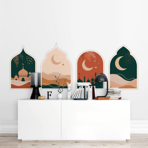 Sticker Quatuor Arches Nuit D'Orient