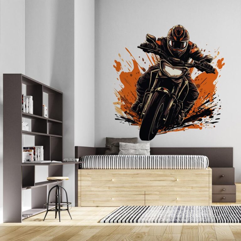 Sticker Rush Adrénaline Moto | Stickers Moto | StickerDeco.fr