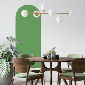 Sticker Arche Fine Vert Prairie