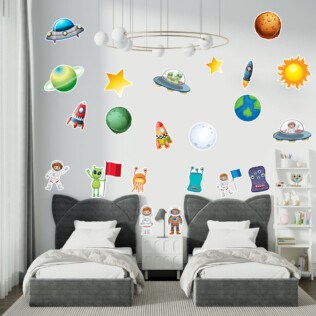 Sticker Aventure Cosmique