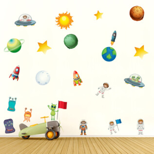 Sticker Aventure Cosmique