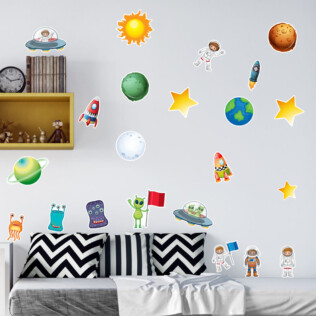 Sticker Aventure Cosmique