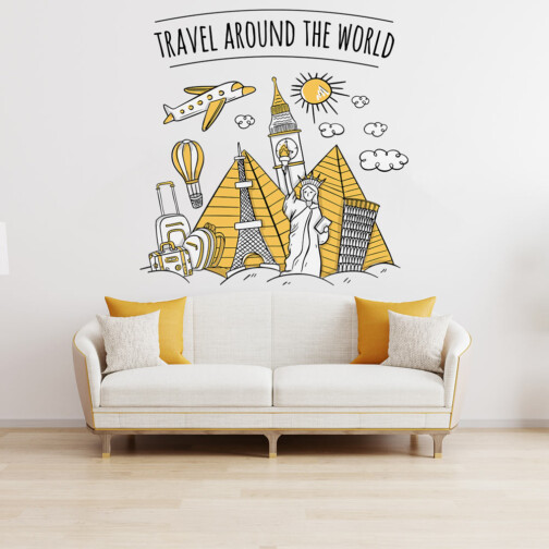 Sticker Carnet De Voyage