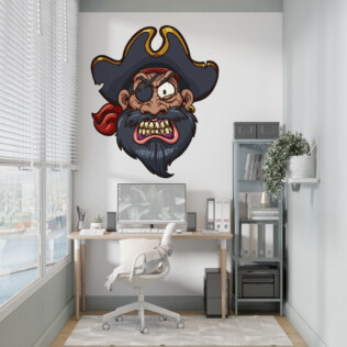 Sticker Capitaine Grincheux
