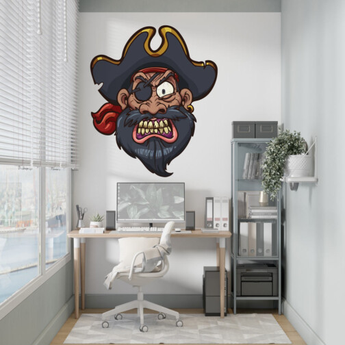 Sticker Capitaine Grincheux