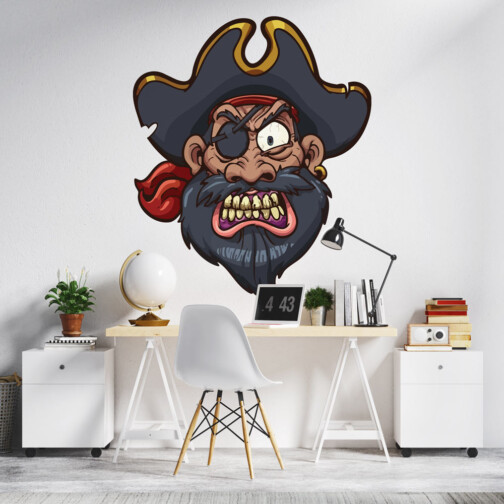 Sticker Capitaine Grincheux