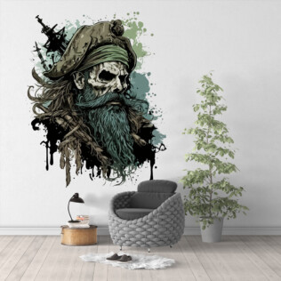 Sticker Capitaine Pirate Maudit