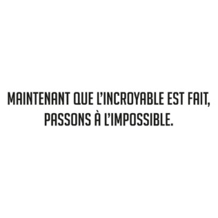 Sticker Citation Adèle Blanc-Sec Passons à L'Impossible