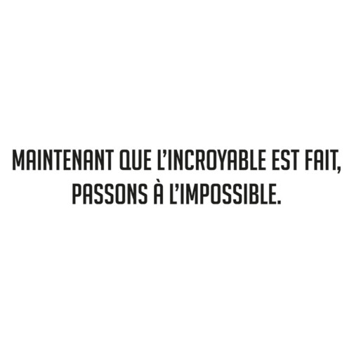 Sticker Citation Adèle Blanc-Sec Passons à L'Impossible
