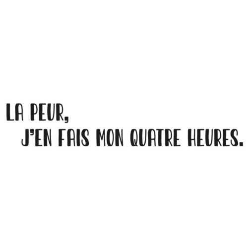 Sticker Citation Ant-Man La Peur