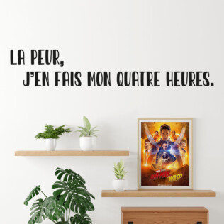 Sticker Citation Ant-Man La Peur