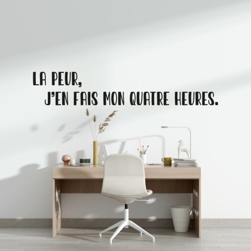 Sticker Citation Ant-Man La Peur