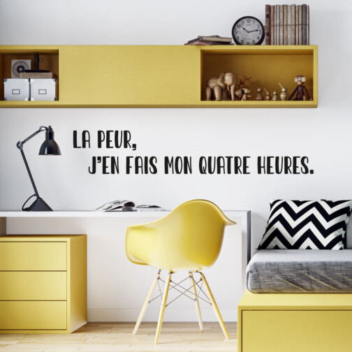 Sticker Citation Ant-Man La Peur