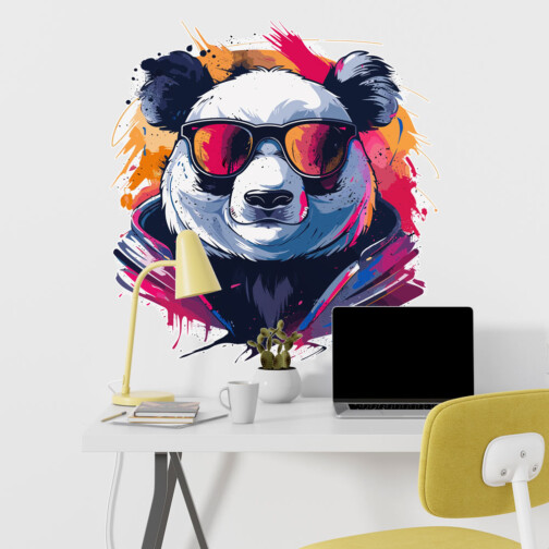 Sticker Panda Graffiti Mood
