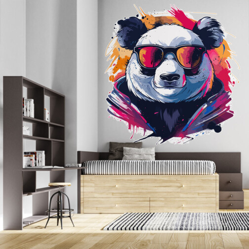 Sticker Panda Graffiti Mood